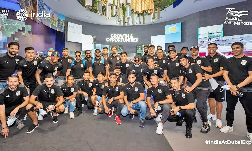 മുംബൈ സിറ്റി ടീം ദുബൈ എക്സ്​പോയിൽ