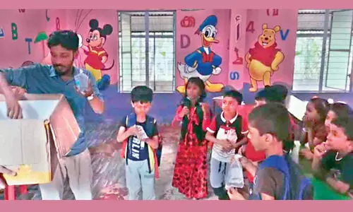 Fish for students on sons birthday Presented by the teacher