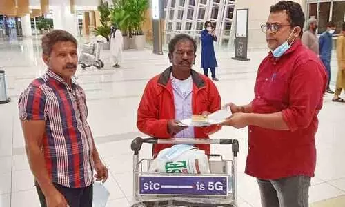 ദുരിതങ്ങൾക്കൊടുവിൽ സന്നയ്യ നാടണഞ്ഞു