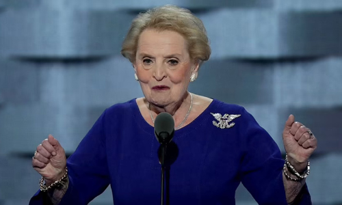 മെഡലിന്‍ ആൾബ്രൈറ്റ് അന്തരിച്ചു