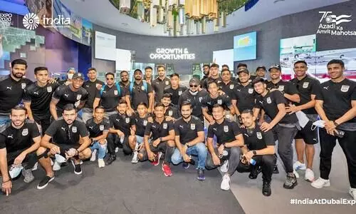 മുംബൈ സിറ്റി ടീം ദുബൈ എക്സ്പോയിൽ മുംബൈ സിറ്റി ടീം ദുബൈ എക്സ്പോയിൽ