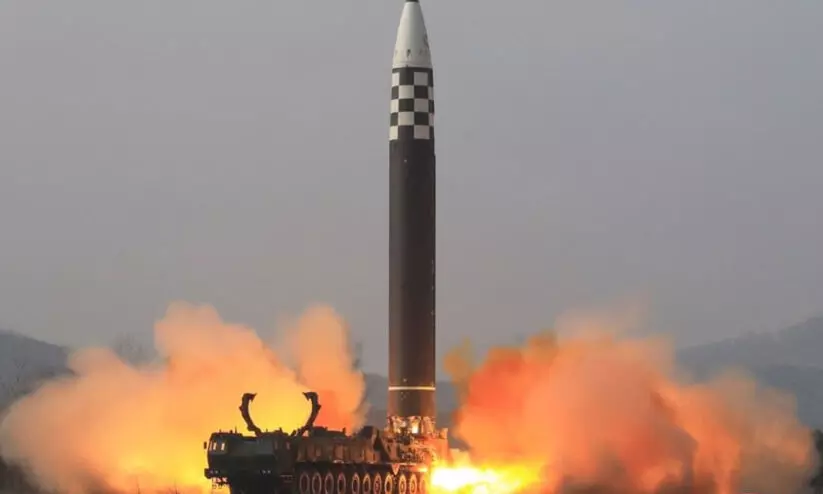 ഭൂഖണ്ഡാന്തര ബാലിസ്റ്റിക് മിസൈൽ പരീക്ഷണം സ്ഥിരീകരിച്ച് ഉത്തര കൊറിയ ഭൂഖണ്ഡാന്തര ബാലിസ്റ്റിക് മിസൈൽ പരീക്ഷണം സ്ഥിരീകരിച്ച് ഉത്തര കൊറിയ