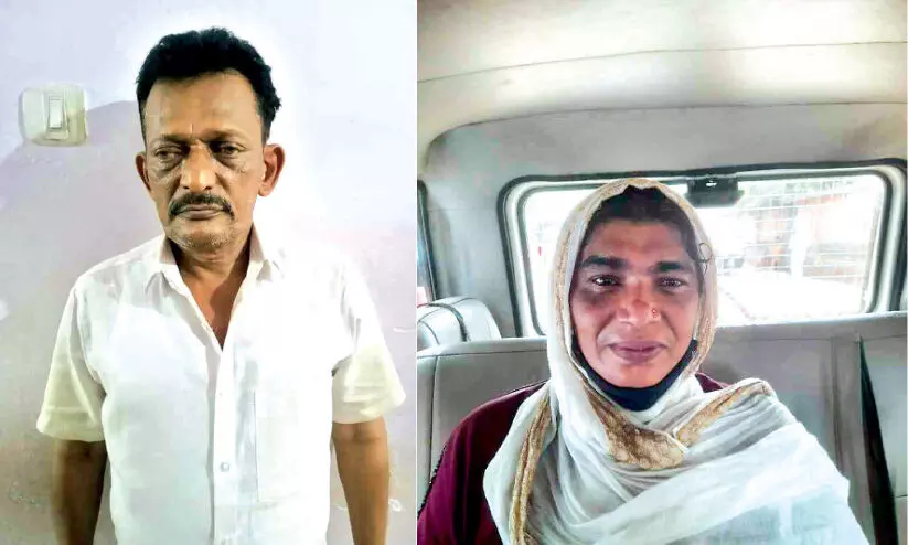 മുക്കുപണ്ടം പണയം വെച്ച് ലക്ഷങ്ങൾ തട്ടിയ ദമ്പതികൾ പിടിയിൽ മുക്കുപണ്ടം പണയം വെച്ച് ലക്ഷങ്ങൾ തട്ടിയ ദമ്പതികൾ പിടിയിൽ