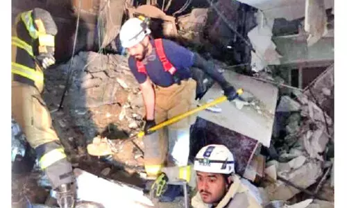 കെ​ട്ടി​ട​ത്തി​​ന്റെ ഭി​ത്തി ത​ക​ർ​ന്ന്​ ഗാ​ർ​ഹി​ക​ത്തൊ​ഴി​ലാ​ളി മ​രി​ച്ചു