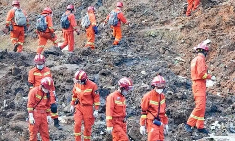ചൈന വിമാനാപകടം: 132 യാത്രക്കാരും മരിച്ചതായി സ്ഥിരീകരണം