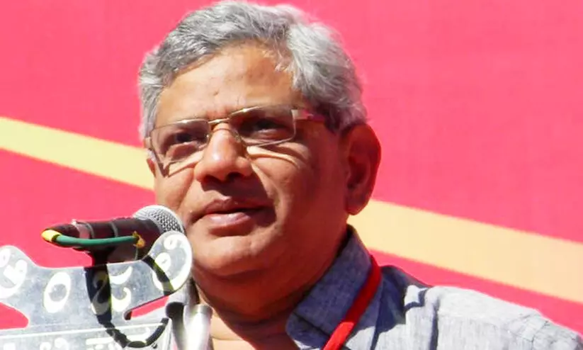 K Rail, Sitaram Yechury K Rail, Sitaram Yechury