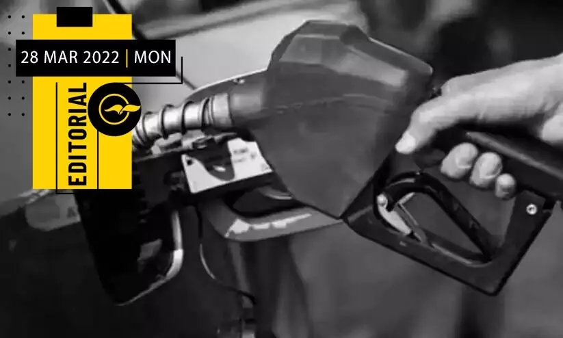 മനസ്സുണ്ടെങ്കിൽ ഇന്ധനവില കൂട്ടാതെയുമിരിക്കാം