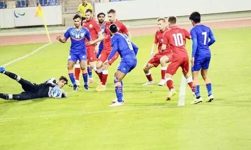 ബെലറൂസിന്‍റെ ആറാട്ട്​; സൗ​ഹൃ​ദ ഫു​ട്​​ബാ​ൾ മ​ത്സ​ര​ത്തി​ൽ ഇ​ന്ത്യ​ക്ക്​ വീ​ണ്ടും തോ​ൽ​വി (3-0)