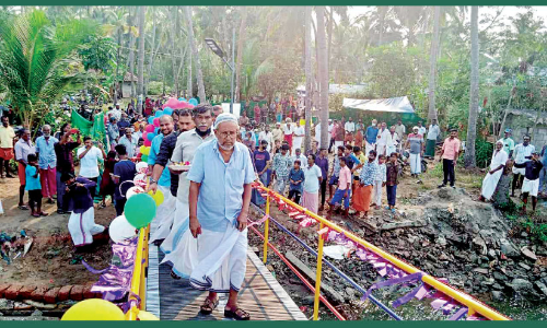 Reconstruction of Veliankode Pookaithakkadav Cheerp Bridge