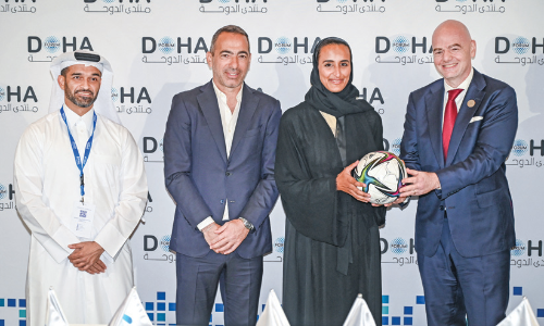 ലോ​ക​ക​പ്പി​ന​പ്പു​റ​വും ഫു​ട്​​ബാ​ൾ; കൈ​കോ​ർ​ത്ത്​ ഖ​ത്ത​റും​ ഫി​ഫ​യും