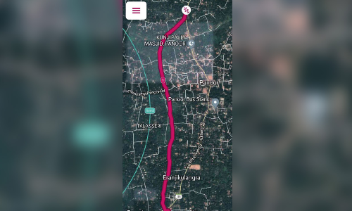 കണ്ണൂർ വിമാനത്താവളം റോഡ്: പാനൂർ ടൗണിൽ ബദൽ നിർദേശം