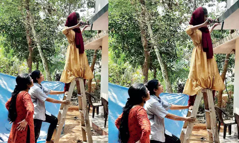 Sreeja now owns NSS Sneha Bhavan Sreeja now owns NSS Sneha Bhavan