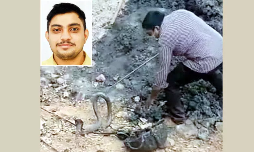 Want to catch a snake? Call Dr. Vishal