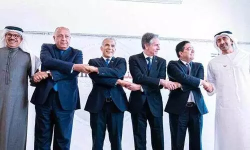 നെഗേവ് ഉച്ചകോടിയിൽ ശൈഖ് അബ്ദുല്ല പങ്കെടുത്തു