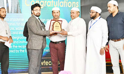 നോട്ടെക് അവാർഡ്  ഡോ. ഇർഷാദ് കമ്മക്കകത്തിന്