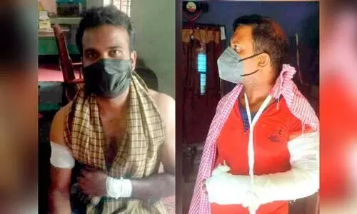 ആർ.എസ്.എസ് സംഘം ഡി.വൈ.എഫ്.ഐ പ്രവര്‍ത്തകരെ ആക്രമിച്ചു