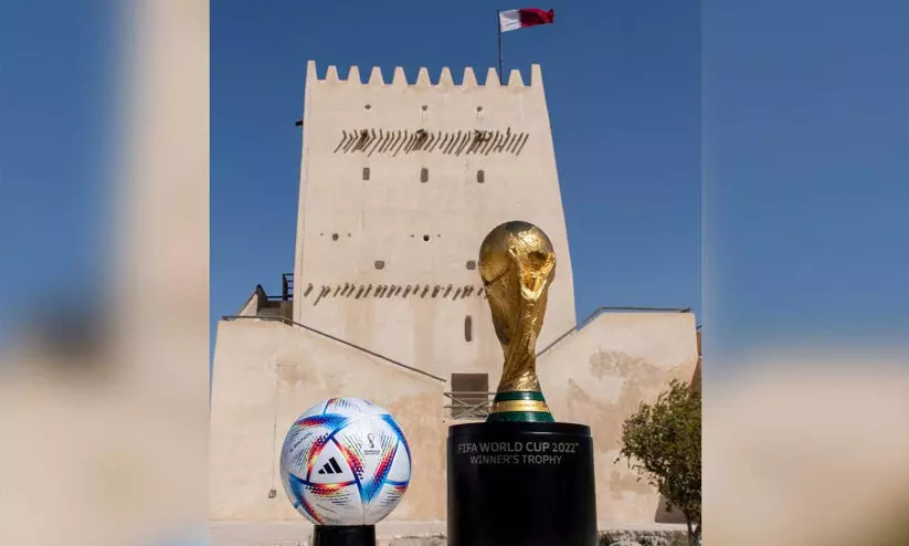 അൽ രിഹ്​ല; ഖത്തർ ലോകകപ്പിന്‍റെ ഔദ്യോഗിക പന്ത്​ പുറത്തിറക്കി