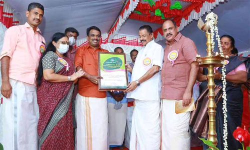 ഏരൂർ ഗ്രാമപഞ്ചായത്തിന് ശുചിത്വ പദവി