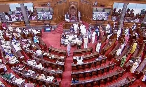 രാജ്യസഭയിൽ 72 എം.പിമാർക്ക്​ കൂട്ട യാത്രയയപ്പ്​