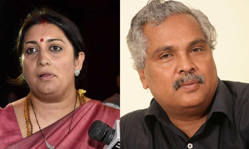 ദാമ്പത്യത്തിലെ ബലാൽസംഗം: ബിനോയ്​ വിശ്വത്തോട്​ വീണ്ടും ഉടക്കി സ്മൃതി ഇറാനി