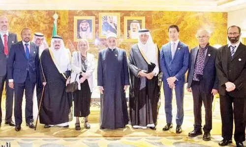 കിങ് ഫൈസൽ അവാർഡ് ജേതാക്കളെ ആദരിച്ചു