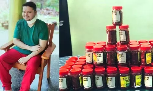 വേദന കടിച്ചമർത്തി ഹനീഫ പൊരുതുകയാണ്...