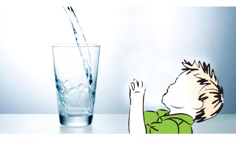 ജലാവശ്യം പാരമ്യത്തിൽ, ലഭിക്കുന്നത് പകുതി മാത്രം