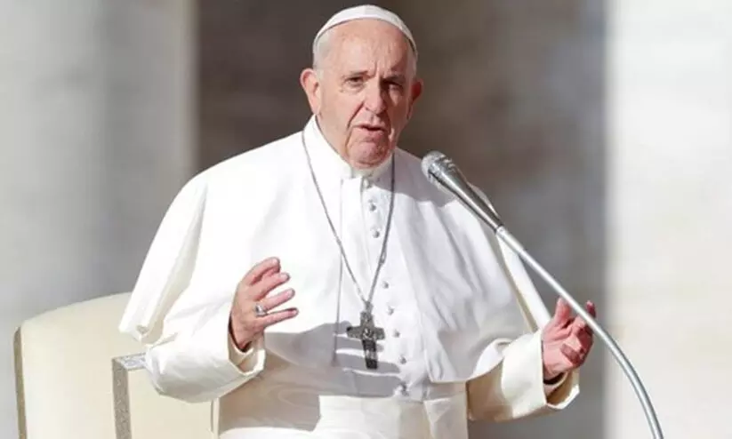 കനേഡിയൻ സ്കൂളുകളിൽ ഗോത്രവിഭാഗ കുട്ടികൾ പീഡിപ്പിക്കപ്പെട്ട സംഭവം: മാർപാപ്പ മാപ്പുപറഞ്ഞു കനേഡിയൻ സ്കൂളുകളിൽ ഗോത്രവിഭാഗ കുട്ടികൾ പീഡിപ്പിക്കപ്പെട്ട സംഭവം: മാർപാപ്പ മാപ്പുപറഞ്ഞു