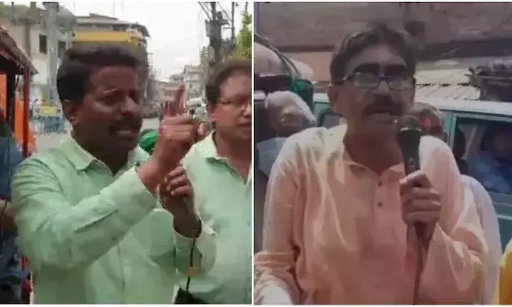 ജയിൽ ഭക്ഷണം തീറ്റിക്കും, യൂനിഫോം അഴിച്ചുമാറ്റും: പൊലീസിനെ ഭീഷണിപ്പെടുത്തി ബി.ജെ.പി നേതാക്കൾ