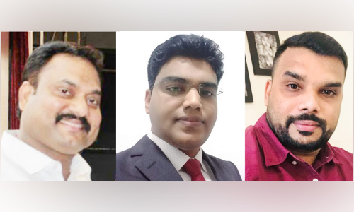 നാപ്സ് ഗ്ലോബൽ ഫോറം ബഹ്​റൈൻ ചാപ്റ്റർ ഭാരവാഹികൾ