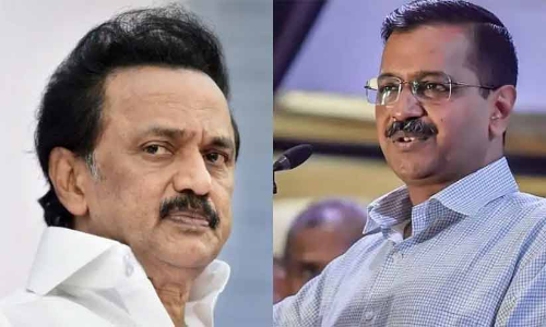 ഡൽഹിയിലെ സ്കൂളുകൾ പരിശോധിക്കാൻ കെജരിവാളിനൊപ്പം എം.കെ സ്റ്റാലിൻ