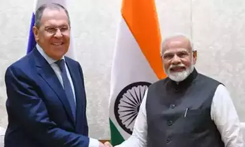 റഷ്യൻ വിദേശകാര്യ മന്ത്രി മോദിയുമായി കൂടിക്കാഴ്ച നടത്തി