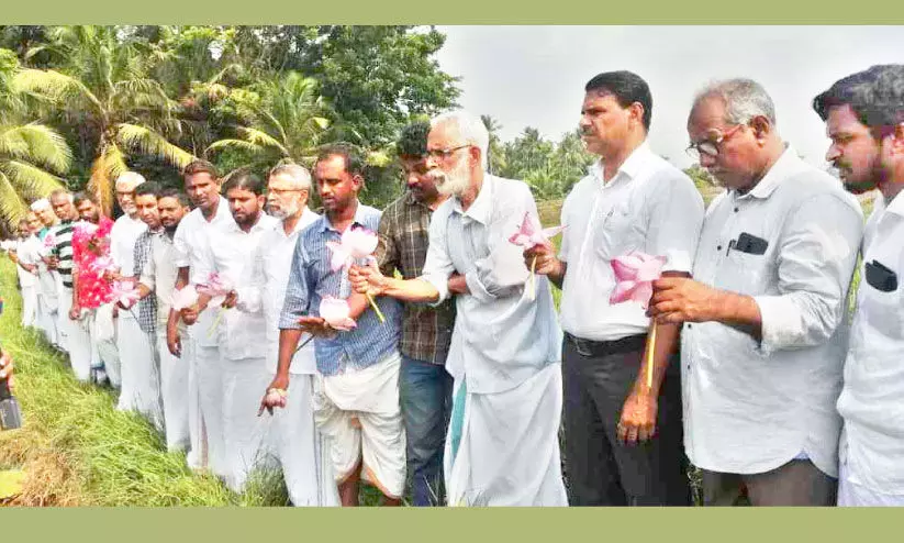 Silver Line Lotus Struggle for the Protection of Thirunavayas Heritage