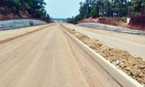 തലശ്ശേരി - മാഹി ബൈപാസ് പ്രവൃത്തി പുരോഗമിക്കുന്നു