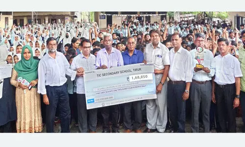 നിർധന രോഗികൾക്ക്‌ കാരുണ്യവുമായി തിരൂർ ടി.ഐ.സി സെക്കൻഡറി സ്കൂൾ