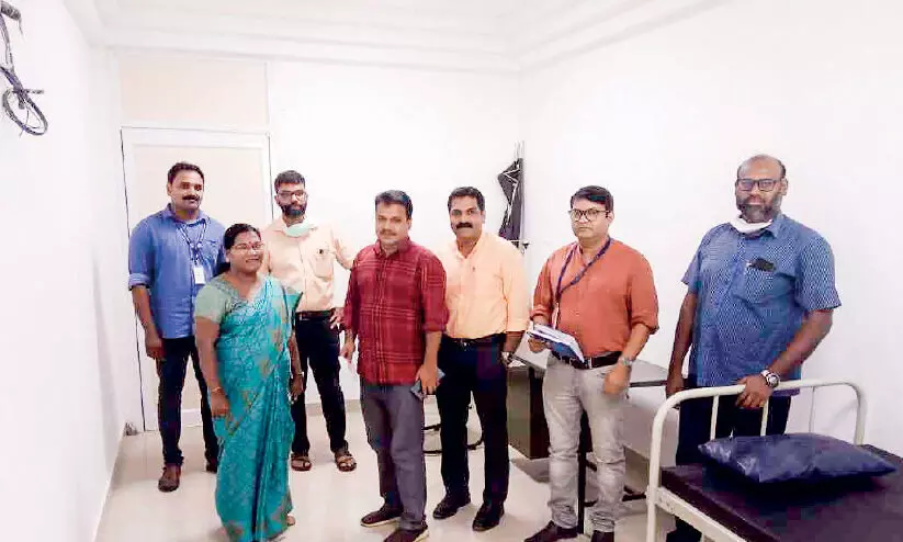 മെഡിക്കല്‍ കമ്മിറ്റി പയ്യനാട് സ്റ്റേഡിയം സന്ദര്‍ശിച്ചു