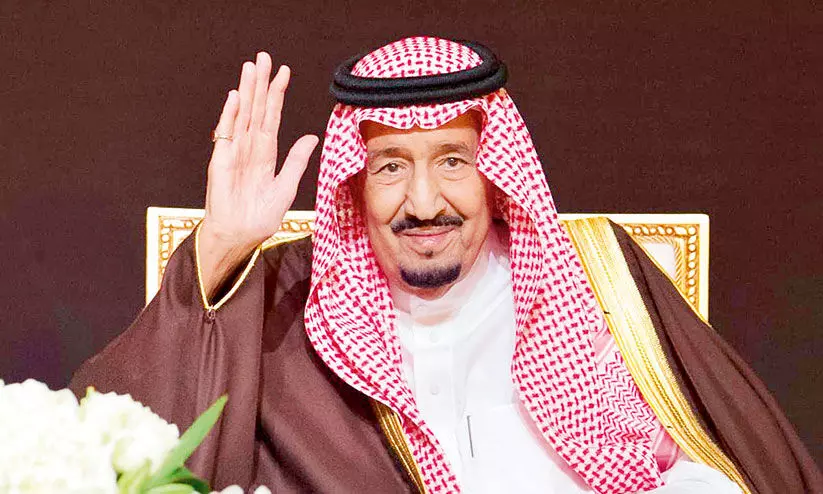 സൽമാൻ രാജാവ് റമദാൻ ആശംസ നേര്ന്നു സൽമാൻ രാജാവ് റമദാൻ ആശംസ നേര്ന്നു