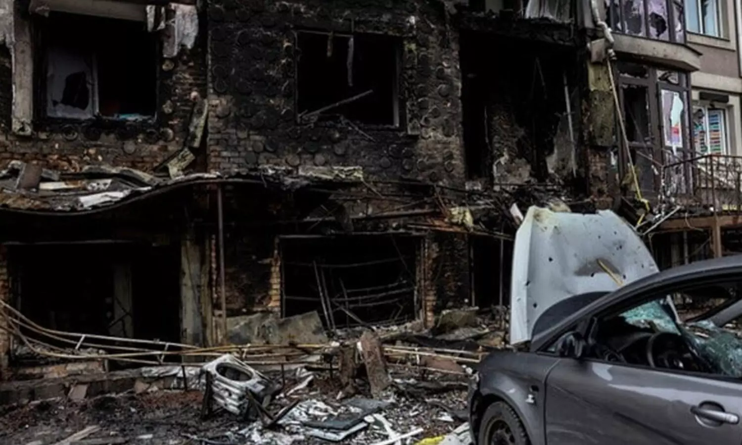 യുക്രെയ്ൻ നഗരമായ ഒഡേസയിൽ റഷ്യയുടെ​ മിസൈൽ ആക്രമണം