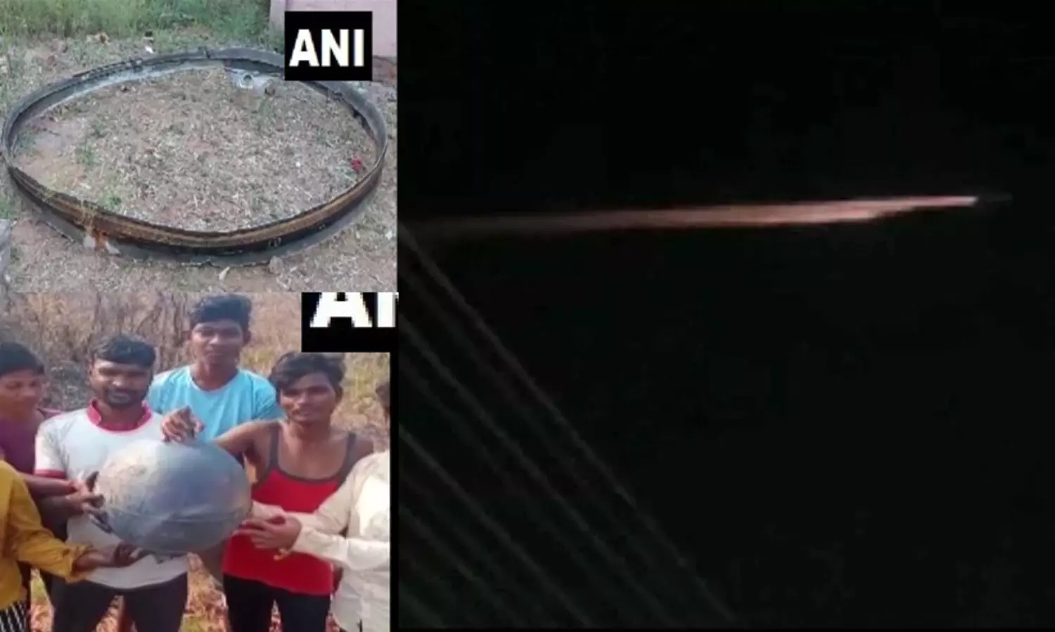 ആകാശത്ത് കണ്ടത് നിഗൂഢമായ തീജ്വാല; ഗ്രാമങ്ങളിൽ വീണത് ലോഹഗോളവും പൊള്ളുന്ന വളയവും -VIDEO