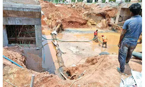 ദേശീയപാത വികസനം; കുടിവെള്ള പൈപ്പുകൾ പൊട്ടുന്നത് ദുരിതമാകുന്നു