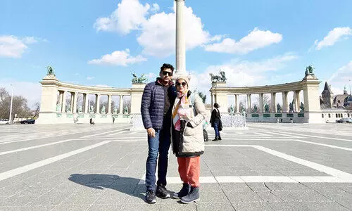 30 ദിവസം, 13 രാജ്യങ്ങൾ; ദുബൈയിൽനിന്ന് യൂറോപ്പിലേക്ക് കാറിൽ മലയാളി ദമ്പതികളുടെ സഞ്ചാരം