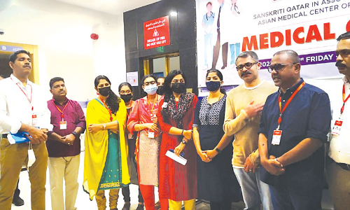 സം​സ്‌​കൃ​തി സൗ​ജ​ന്യ മെ​ഡി​ക്ക​ൽ ക്യാ​മ്പ്