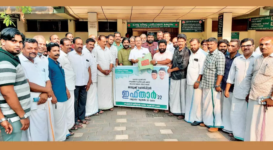 തിരൂരങ്ങാടി താലൂക്ക് ആശുപത്രിയില്‍  യൂത്ത്‌ ലീഗ് നോമ്പ് തുറ 17ാം വര്‍ഷത്തിലേക്ക്