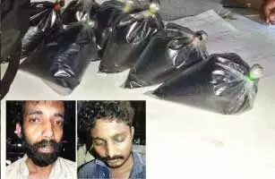 ഒന്നര കോടിയുടെ ഹഷീഷ് ഓയിൽ പിടിച്ചു; രണ്ടുപേർ അറസ്റ്റിൽ ഒന്നര കോടിയുടെ ഹഷീഷ് ഓയിൽ പിടിച്ചു; രണ്ടുപേർ അറസ്റ്റിൽ