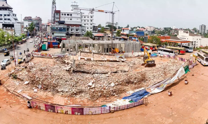 കെ.എസ്.ആർ.ടി.സി സ്റ്റാൻഡിന്‍റെ മുഖമുദ്രയായിരുന്ന കെട്ടിടം ഇനിയില്ല