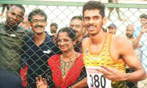 റെക്കോഡ് ശ്രീ! ലോങ്ജംപിൽ സ്വന്തം ദേശീയ റെക്കോഡ് തിരുത്തി കേരളത്തിന്റെ എം. ശ്രീശങ്കർ