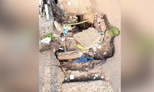 സൂക്ഷിച്ച് നടന്നോ, ഇല്ലെങ്കില്‍ കാനയിൽ വീഴും