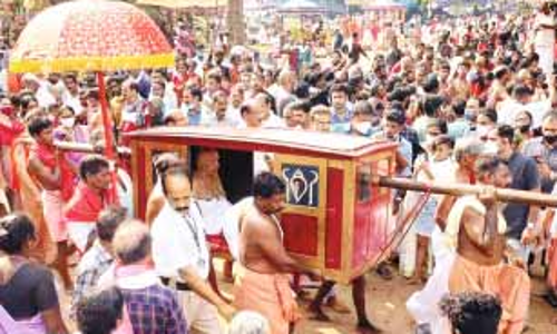 ഭരണി ഭക്തരുടെ വിശപ്പും ദാഹവുമകറ്റി കൊടുങ്ങല്ലൂരിന്‍റെ ആതിഥേയത്വം