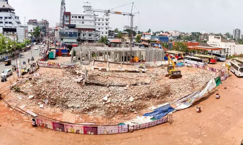 കെ.എസ്.ആർ.ടി.സി സ്റ്റാൻഡിന്‍റെ മുഖമുദ്രയായിരുന്ന കെട്ടിടം ഇനിയില്ല