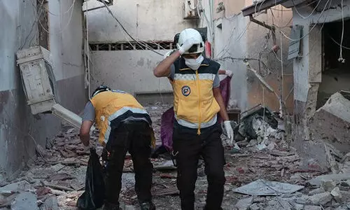 സി​റി​യ​യി​ൽ ഷെ​ല്ലാ​ക്ര​മ​ണ​ത്തി​ൽ നാ​ലു വി​ദ്യാ​ർ​ഥി​ക​ൾ കൊ​ല്ല​പ്പെ​ട്ടു